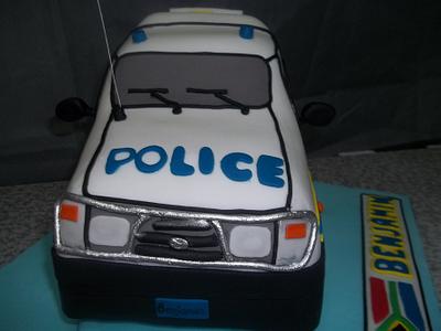 A Policevan cake for Benjamin - Cake by Willene Clair Venter