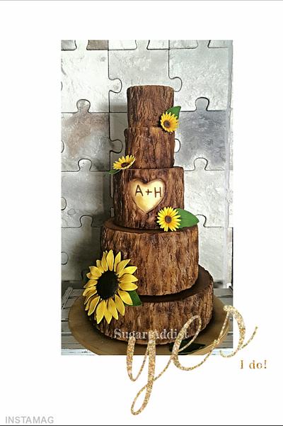 sunflower - Cake by Sugar Addict by Alexandra Alifakioti