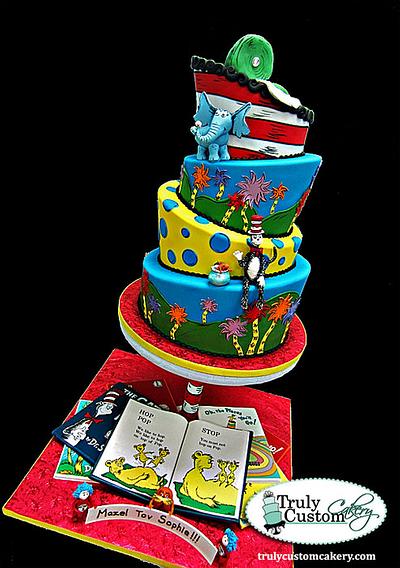 Dr Seuss Mitzvah - Cake by TrulyCustom