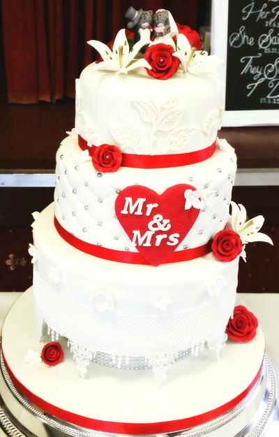 Romantic Wedding  - Cake by mike525