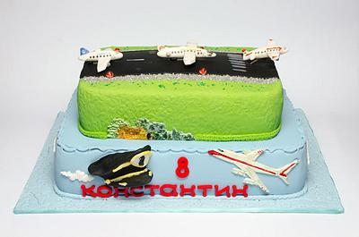 cake aircraft  - Cake by Rositsa Lipovanska