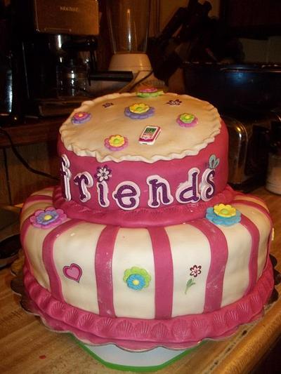 Topsey Turvey Birthday  - Cake by Cindy White