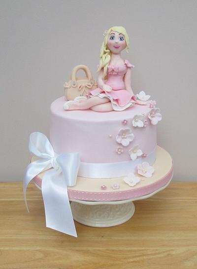 Personalised Figure Cake - Cake by The Buttercream Pantry