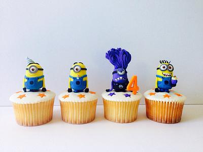 Minion cupcakes - Cake by Iced Creations