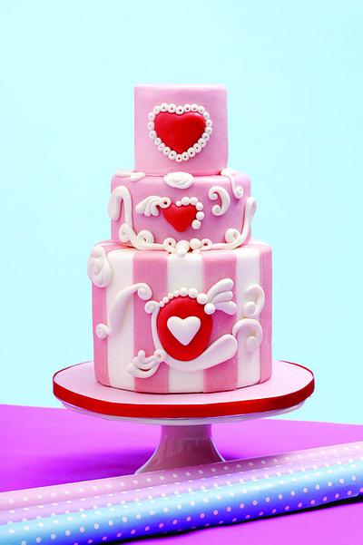 Valentine vintage - Cake by Alessandra