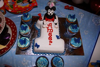 1st Birthday Cake - Cake by NinasCakes