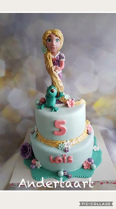 Rapunzel  - Cake by Anneke van Dam