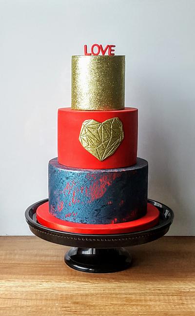 Full of LOVE cake <3 - Cake by Monika