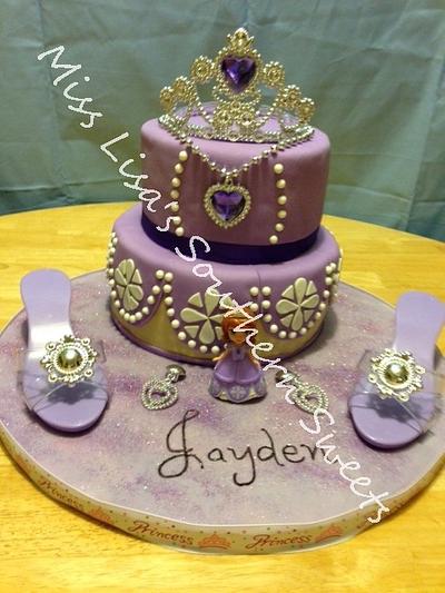 Princess Sofia Cake - Cake by Lisa Weathers