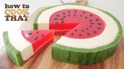 Watermelon Cheesecake - Cake by HowToCookThat