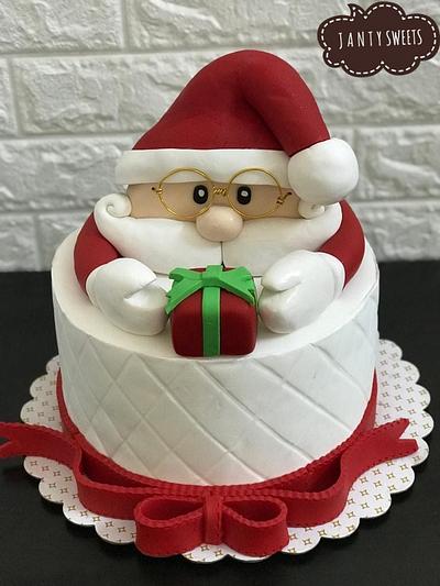 santa Calus Cake - Cake by J A N T Y SWEETS 