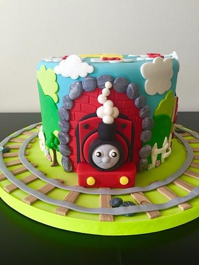 Thomas train cake - Cake by Ksyusha