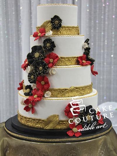 wedding cake - Cake by Cake Couture - Edible Art