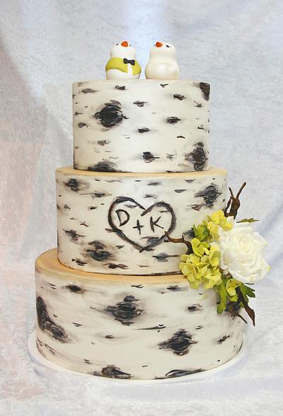 wedding cake. - Cake by Sannas tårtor
