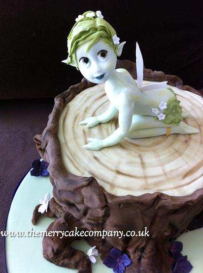 Stefanie the woodland fairy - Cake by The Merry Cake Company