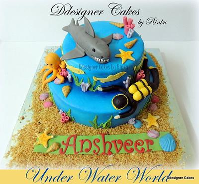 Under Water World - Cake by D Cake Creations®