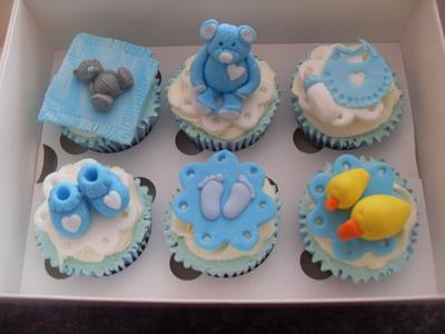 Baby shower cupcakes - Cake by lillybellscakes