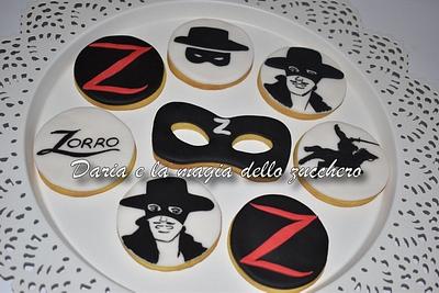Zorro cookies - Cake by Daria Albanese