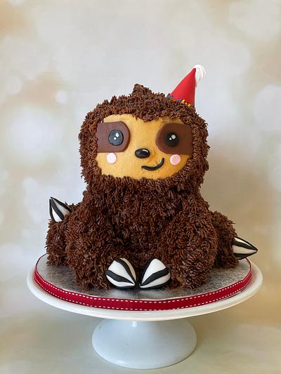 Sloth Cake - Cake by Julie Donald