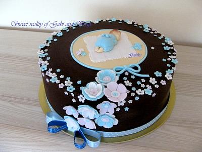 The christening cake - Cake by Gabika