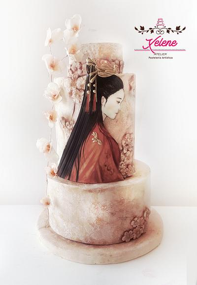 Mulan  - Cake by Xelene Atelier