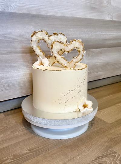 Anniversary cake - Cake by DaraCakes