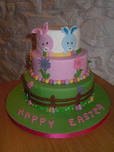 Bunny Ville! - Cake by Martine Curry