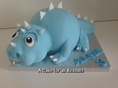 Baby dinosaur  - Cake by Dawn Wells