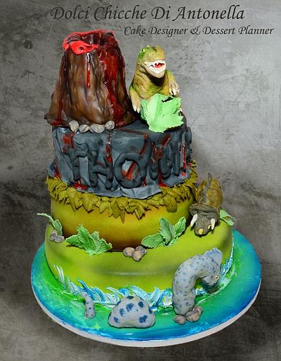 Dinosaur cake - Cake by Dolci Chicche di Antonella