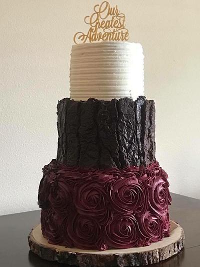 Our Greatest Adventure ❤️ - Cake by Veronica Matteson