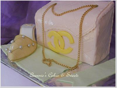 Channel Bag Cake - Cake by quennie