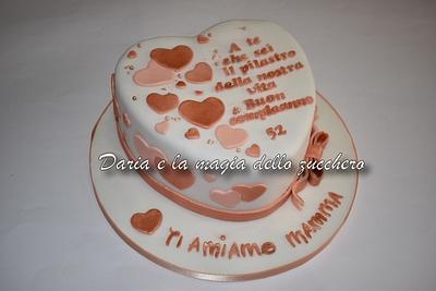 Heart cake - Cake by Daria Albanese