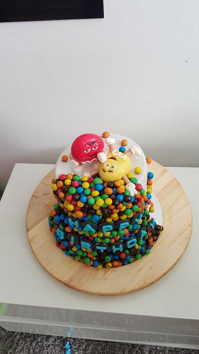 m&m's cake - Cake by DajanaHu