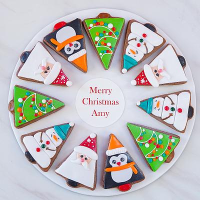 Christmas Cookies in Dubai - Cake by The House of Cakes Dubai