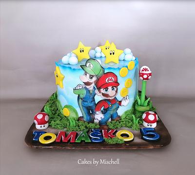 Super Mario  - Cake by Mischell