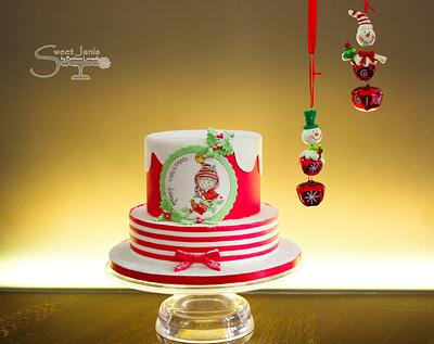 Christmas cake - Cake by Sweet Janis