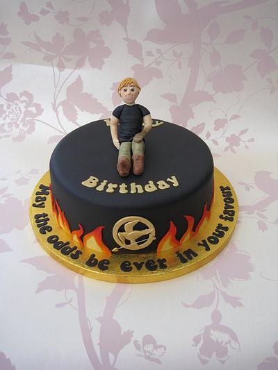 Hunger Games Birthday Cake - Cake by Deborah Cubbon (the4manxies)