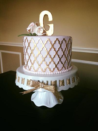 Bridal shower cake - Cake by Carola Gutierrez