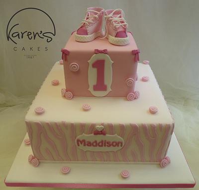 Baby Maddison - Cake by Karen Burton