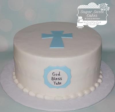 Baptism - Cake by Sugar Sweet Cakes