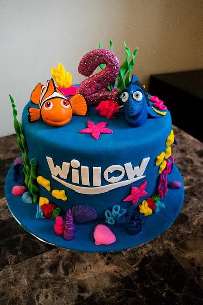 Nemo and Dory Cake - Cake by Sweetessa