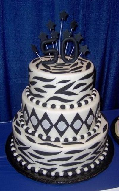 50th Birthday - Cake by Pam Bergandi