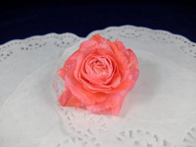 Rose wafer paper - Cake by Juillett