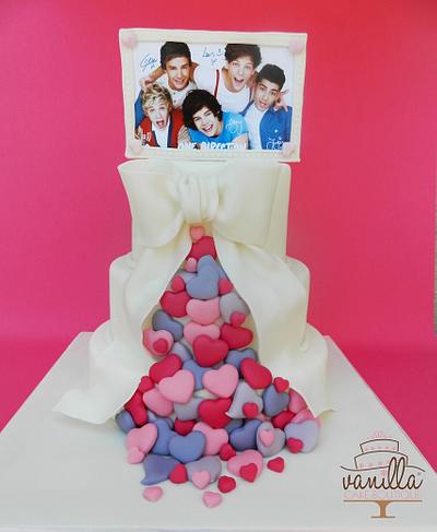 One Direction! - Cake by Vanilla cake boutique