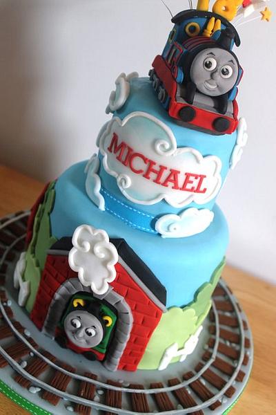 Thomas the Tank Engine - Cake by Zoe's Fancy Cakes