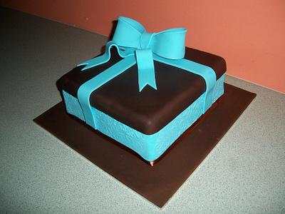 Gift Box Cake - Cake by Sarah