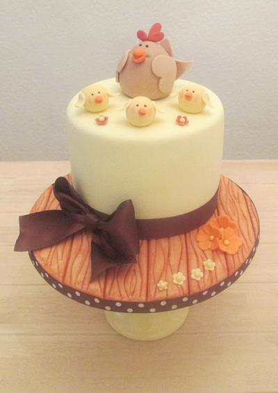 Chicken Coop - Cake by The Buttercream Pantry