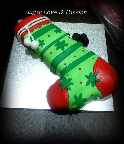 Epiphany stocking and the steps to realize it - Cake by Mary Ciaramella (Sugar Love & Passion)