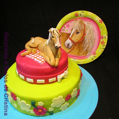 Horse Cake - Cake by Cristina Arévalo- The Art Cake Experience