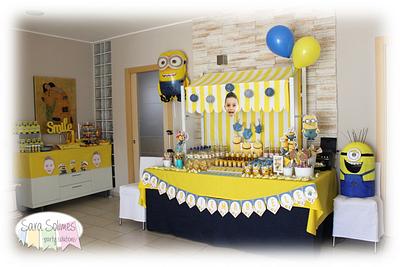 Minion party for my Emanuele - Cake by Sara Solimes Party solutions